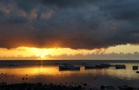 Закат на Маврикии